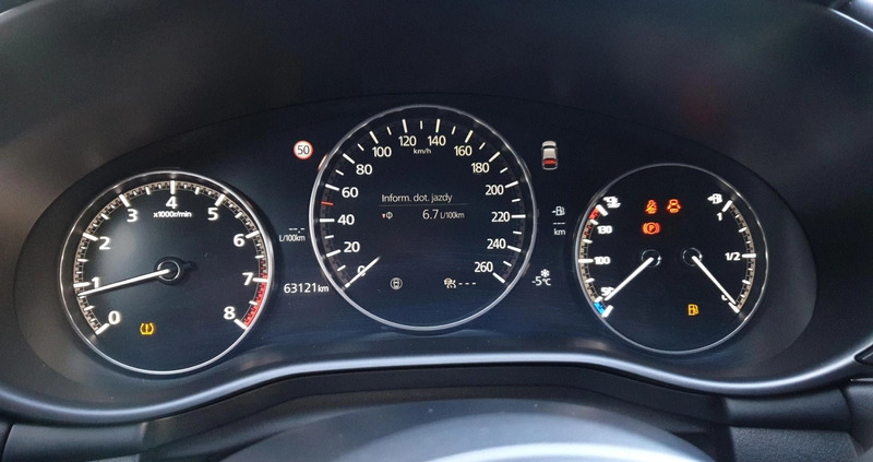 Mazda 3 cena 89900 przebieg: 62863, rok produkcji 2021 z Ostroróg małe 379